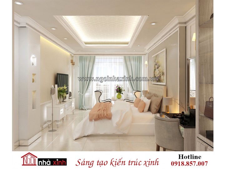 Mẫu Nhà Đẹp | Nội Thất Phòng Ngủ Master | Hiện Đại | Chị Xuân - Phú Nhuận