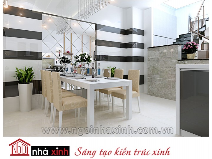 Mẫu nội thất  cao cấp phòng bếp hiện đại đẹp NNX-BHĐ15
